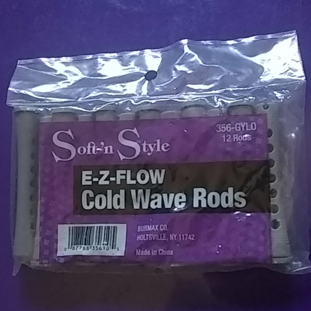 Soft n style EZ flow cold wave rods.